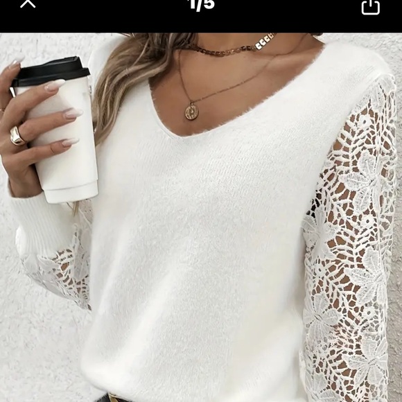 New v neck sweater - Picture 3 of 5